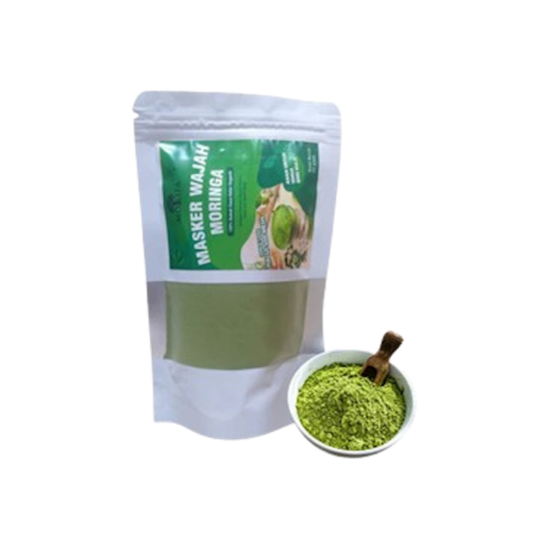 Morifa Masker Wajah Bubuk Kelor Organik Moringa 1