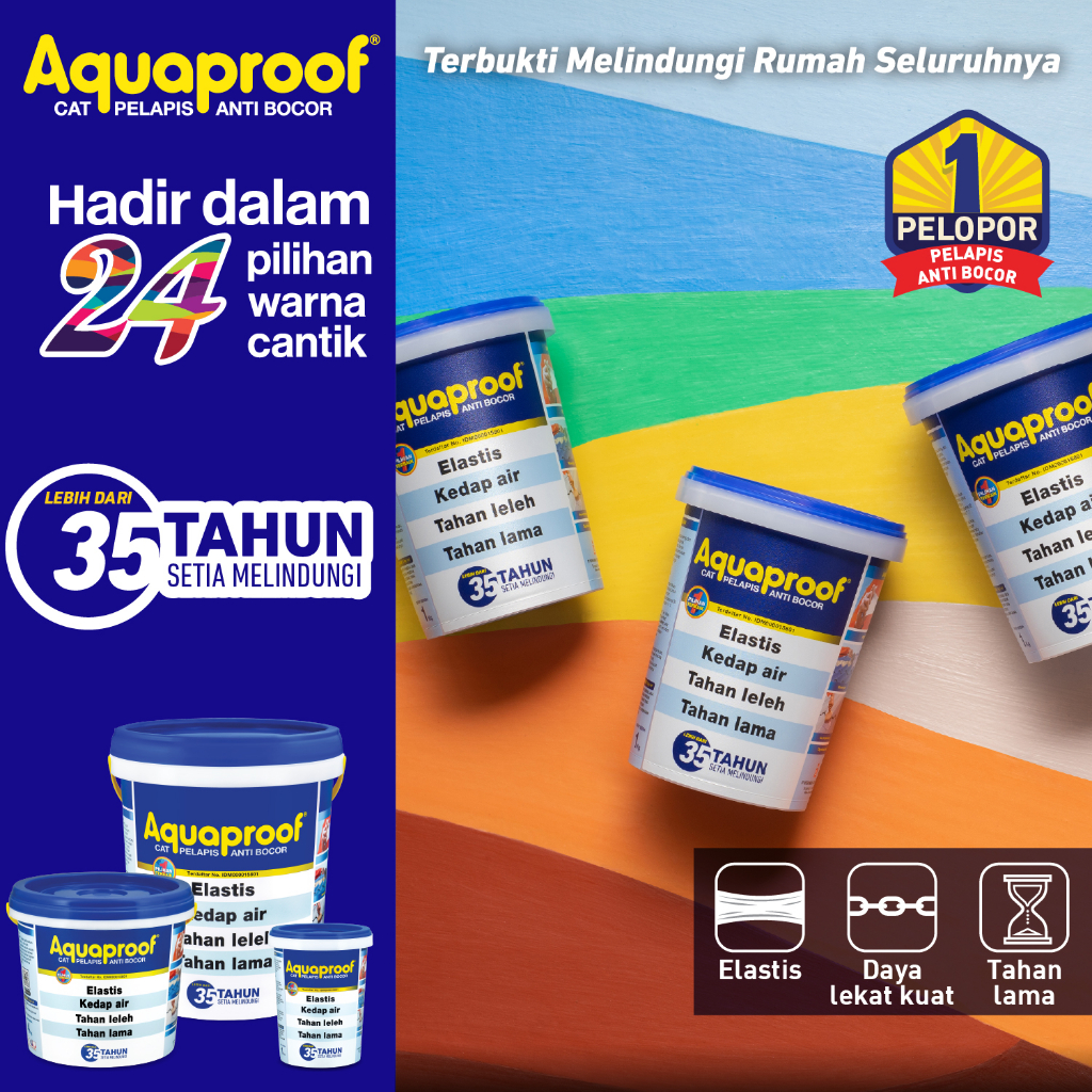 Aquaproof Cat Pelapis Anti Bocor  2