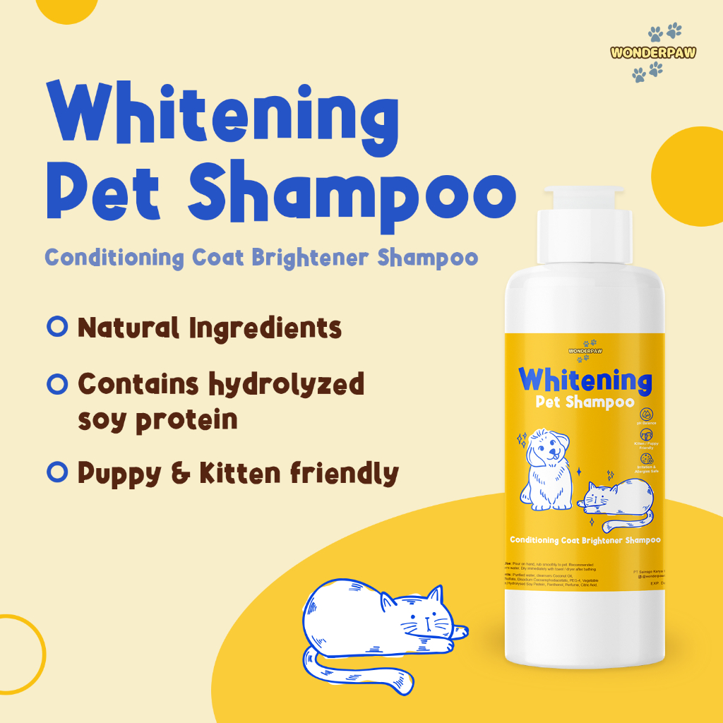 Wonderpaw Whitening Pet Shampoo