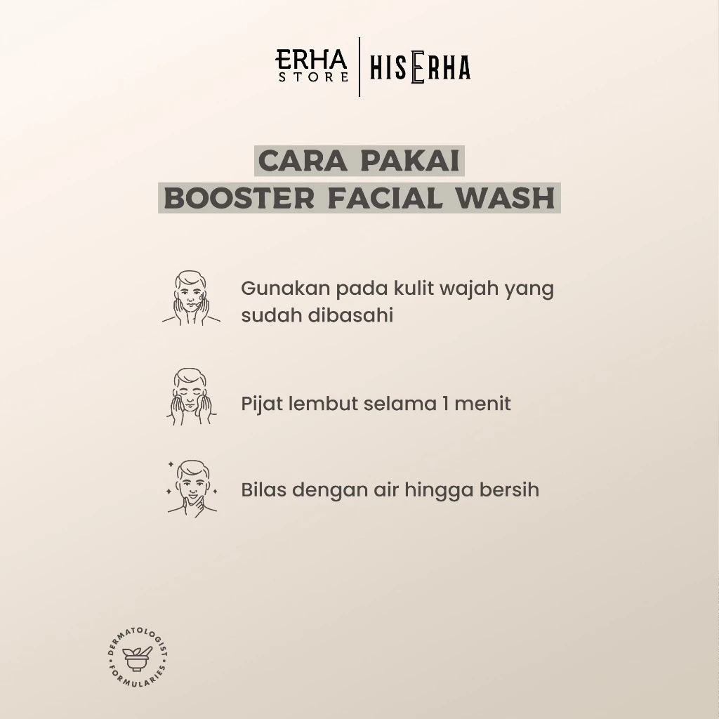 Erha Clinic Indonesia HIS ERHA Booster Facial Wash