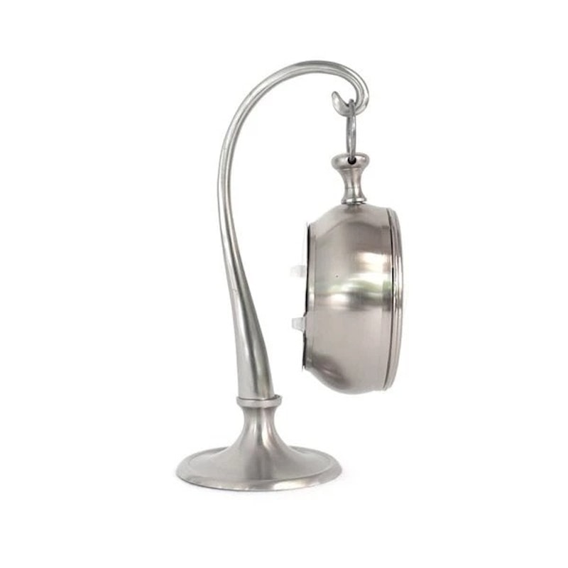 Pewter Hanging Table Clock IM 78790 3