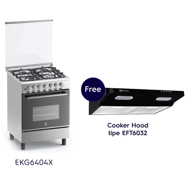 Electrolux Electrolux Kompor Freestanding  EKG6404X