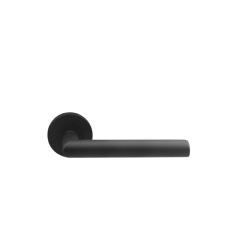 Dekkson Lever Handle Tube Rose MATT BLACK ｜ LHTR 0019