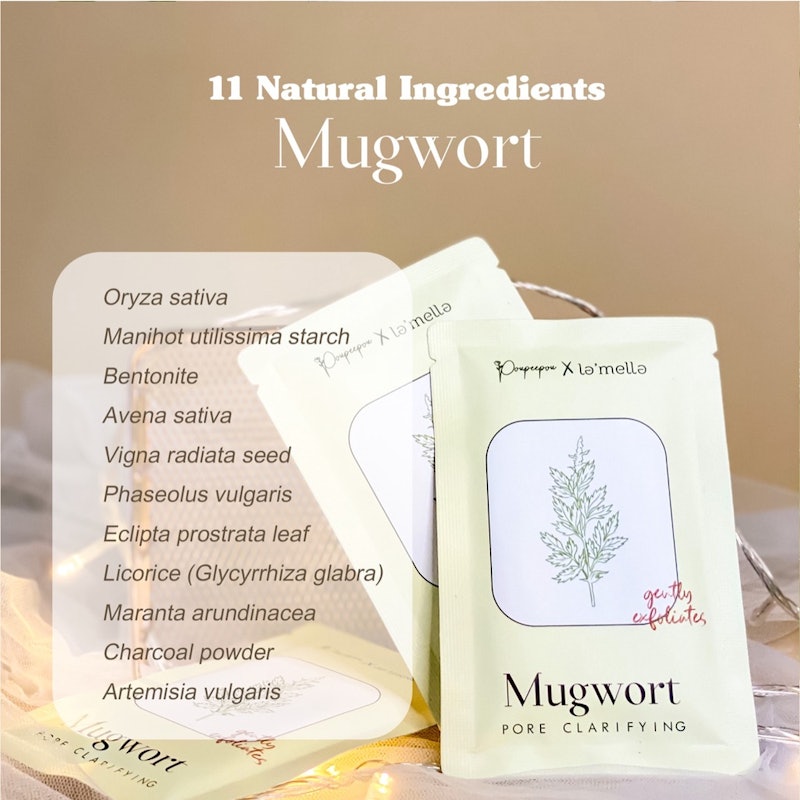 Poupeepou X La'mella Mugwort Pore Clarifying 2