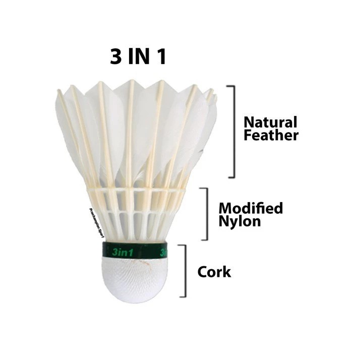  Shou Shuttlecock 3-in-1 Orange