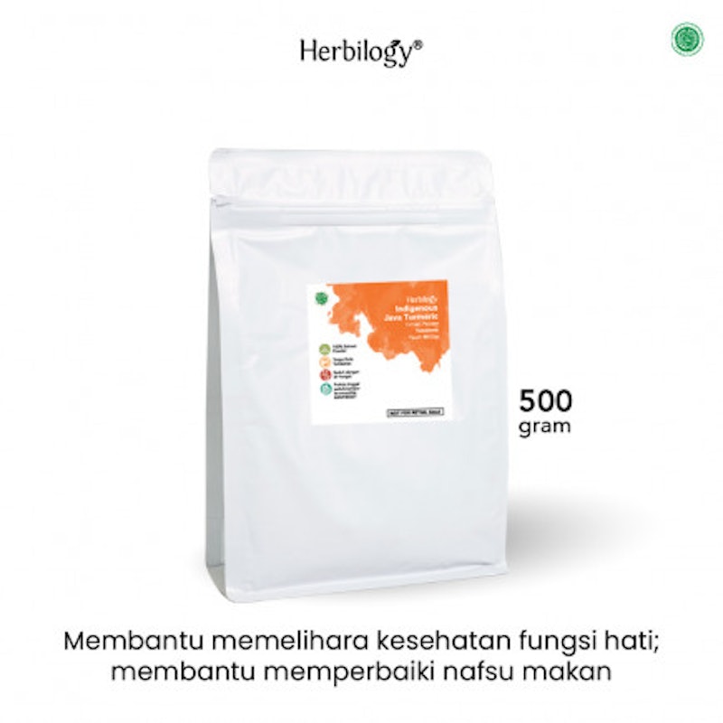 Herbilogy Java Turmeric (Temulawak) Extract Powder 4