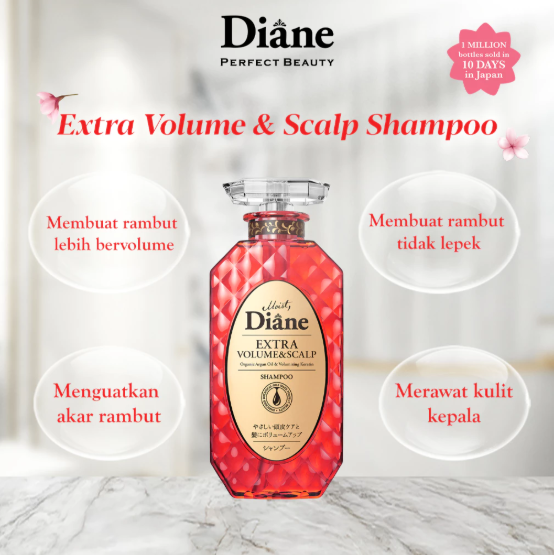Moist Diane Extra Volume & Scalp Shampoo 3