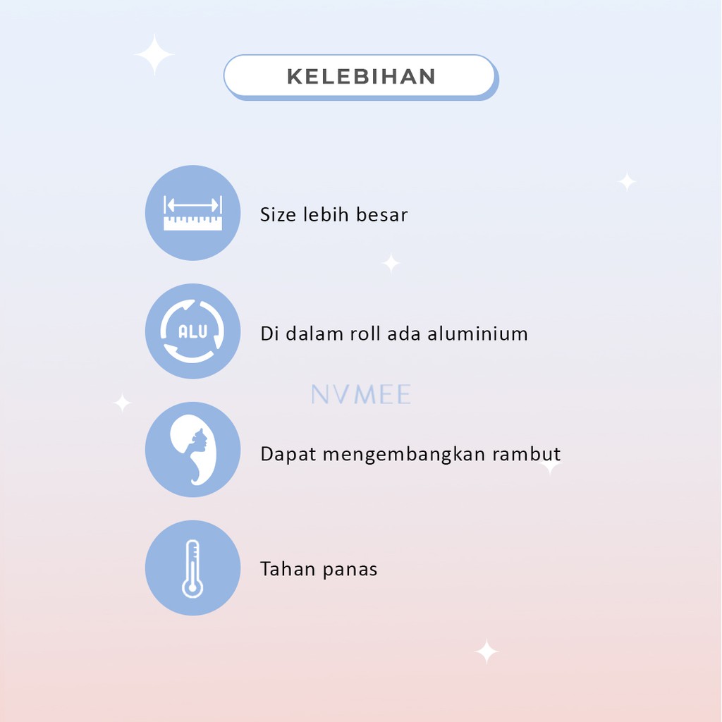 NVMEE  Eunhye Roll Rambut Besar Ala Korea