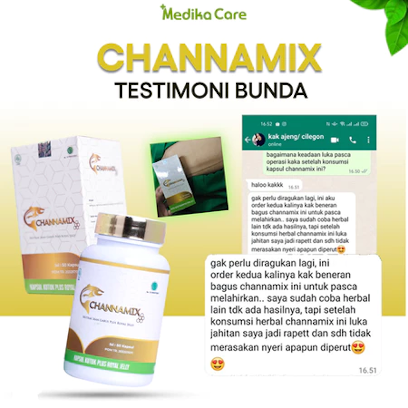 Channamix (Ekstrak Ikan Gabus Plus Royal Jelly) 5