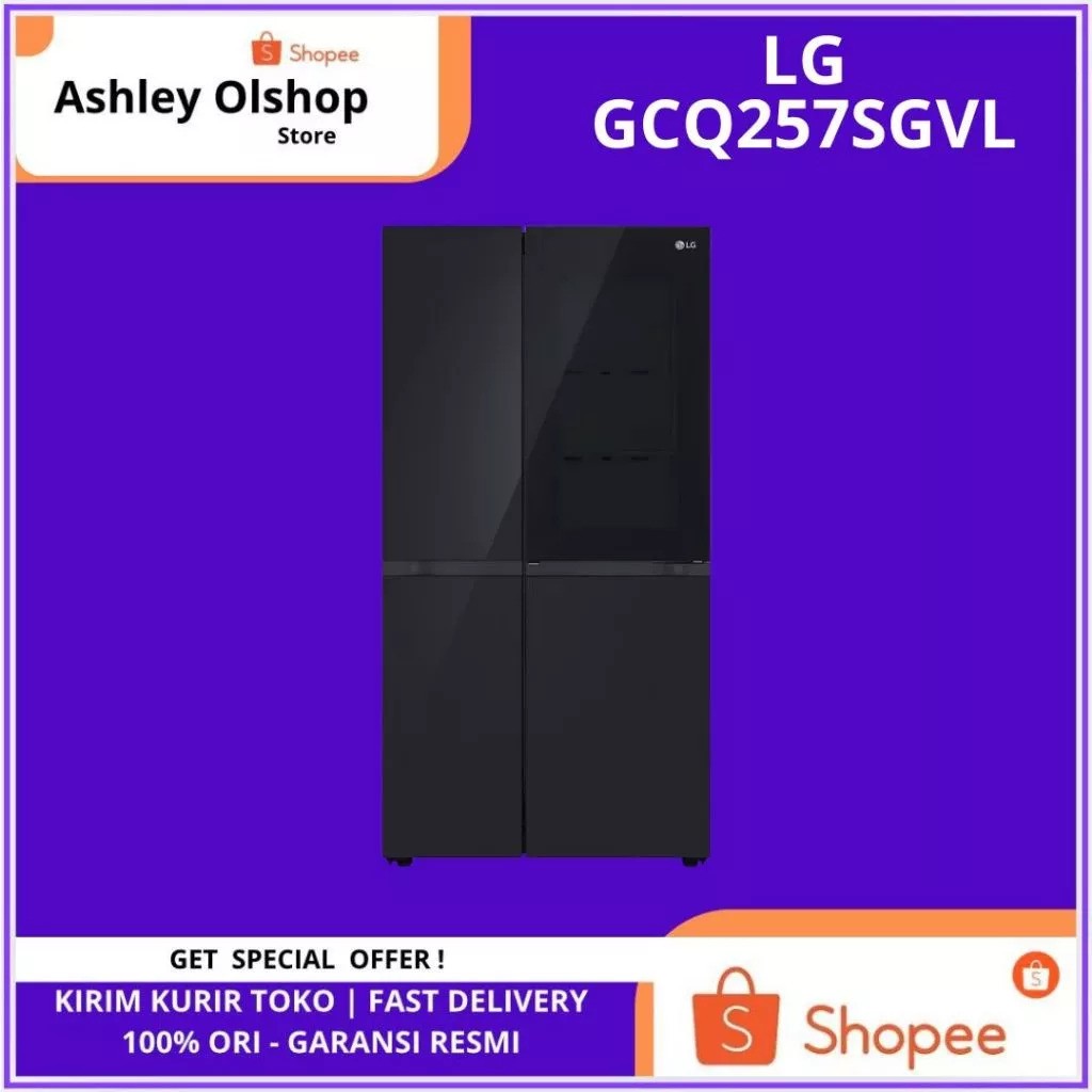 LG Electronics LG Kulkas InstaView™ Side by Side 694L / 647L GC-Q257SGVL