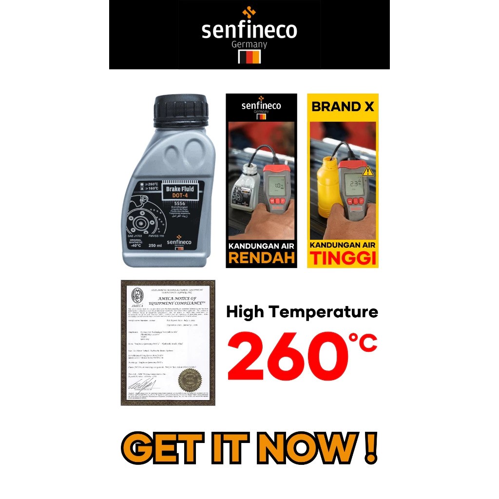 Senfineco 5557 Brake Fluid DOT 4 2