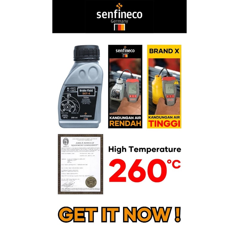 Senfineco 5557 Brake Fluid DOT 4 2