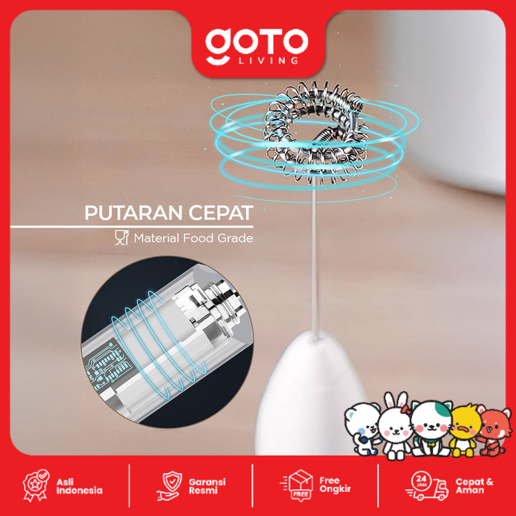 Pilar Niaga Makmur Goto Living Shane Milk Frother