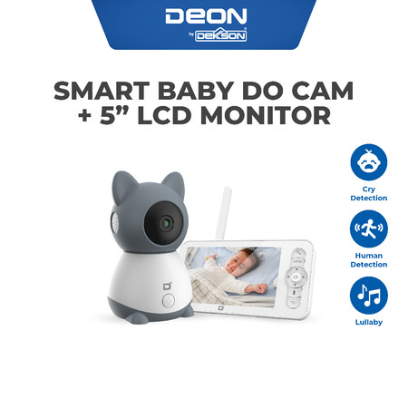 Dekkson DEON Smart Baby DO Cam + 5" LCD Monitor