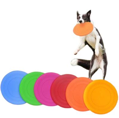 Silicone Frisbee Dog Toys