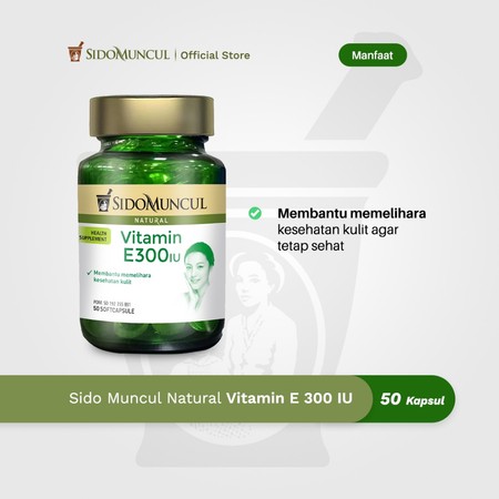Sido Muncul Sido Muncul Natural Vitamin E 300 IU
