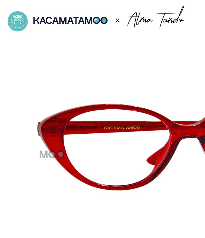 Kacamatamoo Sukses International KACAMATAMOO x Alma Tando Frame LUNA Cat Eye QQ7038