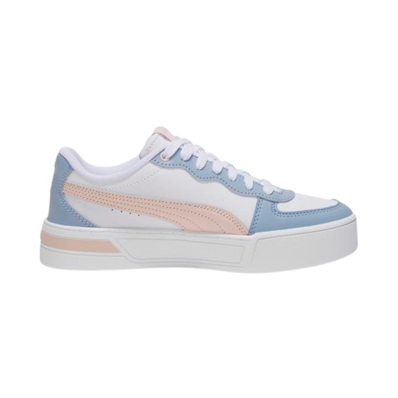 PUMA Sepatu Skye White Pink BlueWash 1