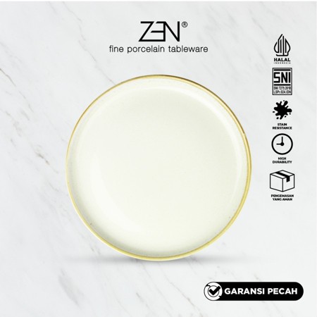 ZEN Hampers Dinner Set Stoneware Series Cream 3