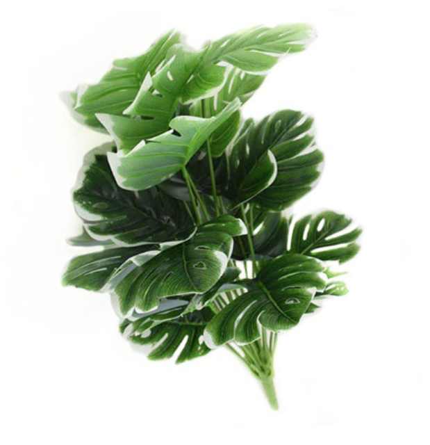  Daun Monstera Artificial  AL20