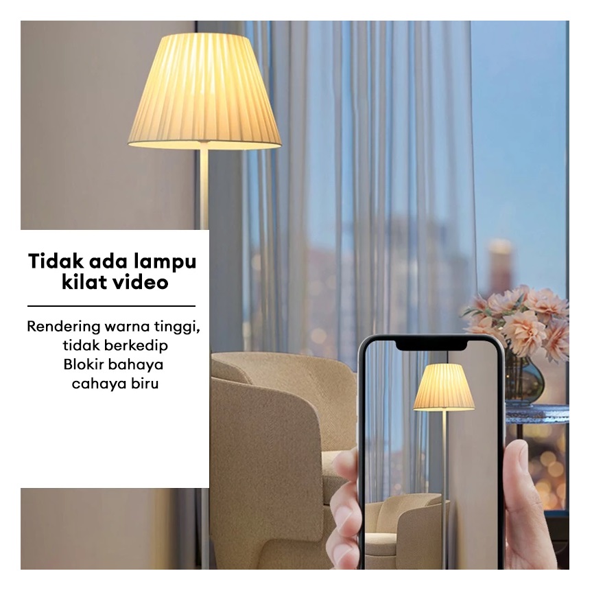  Lampu Lantai Gaya Nordik Pol 3 Warna