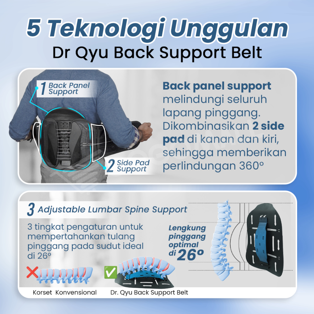 Dr Qyu Back Support Belt