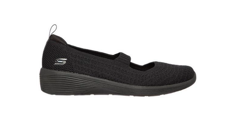 Skechers Arya Women's Leisure Shoes - Black 1