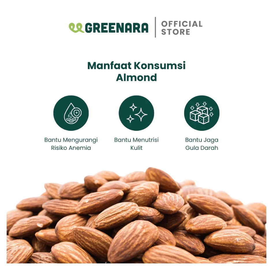 Greenara Almond Slice