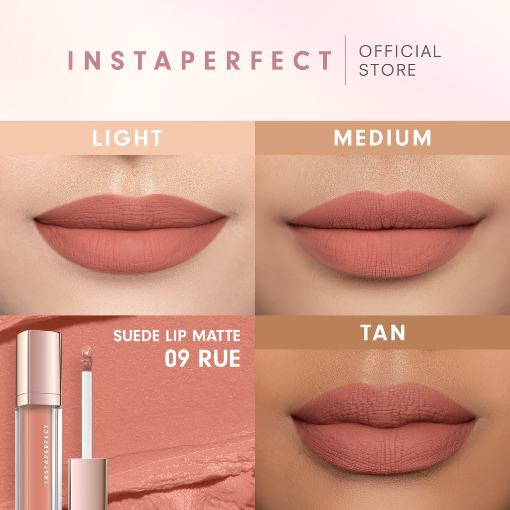 Paragon Technology and Innovation Instaperfect Suede Lip Matte 09 Rue