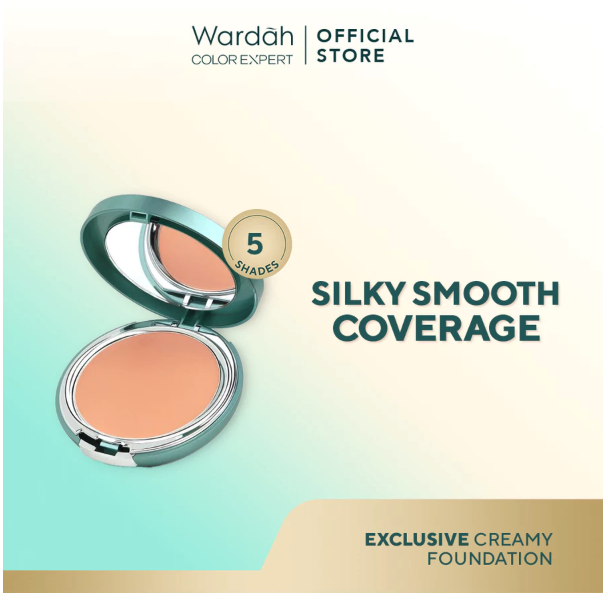 Paragon Technology and Innovation Wardah Exclusive Creamy Foundation 02 Sheer Pink
