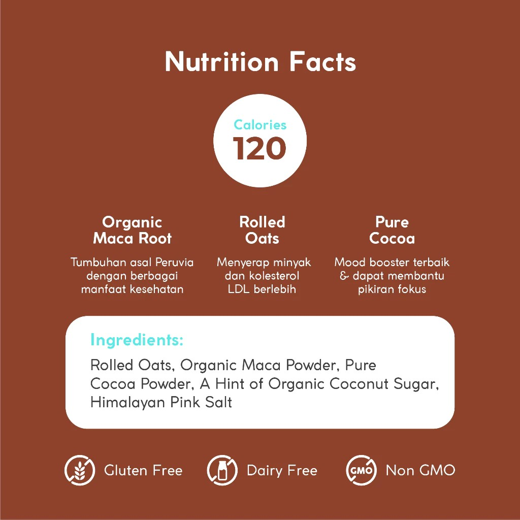  Acaii Tea Oatie Chocolate Maca Oatmilk 