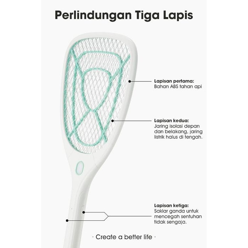 Samono Raket Nyamuk Elektrik 2