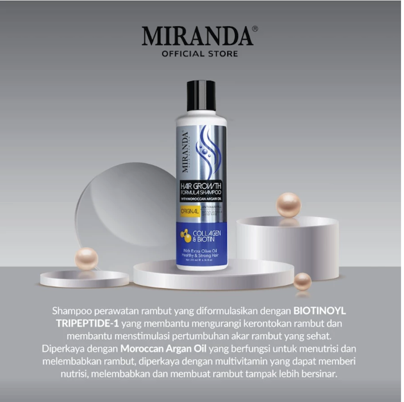 Hair Growth Formula Shampoo Original Collagen + Biotin 3