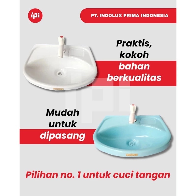 INNOPLAS Wastafel Plastik 2