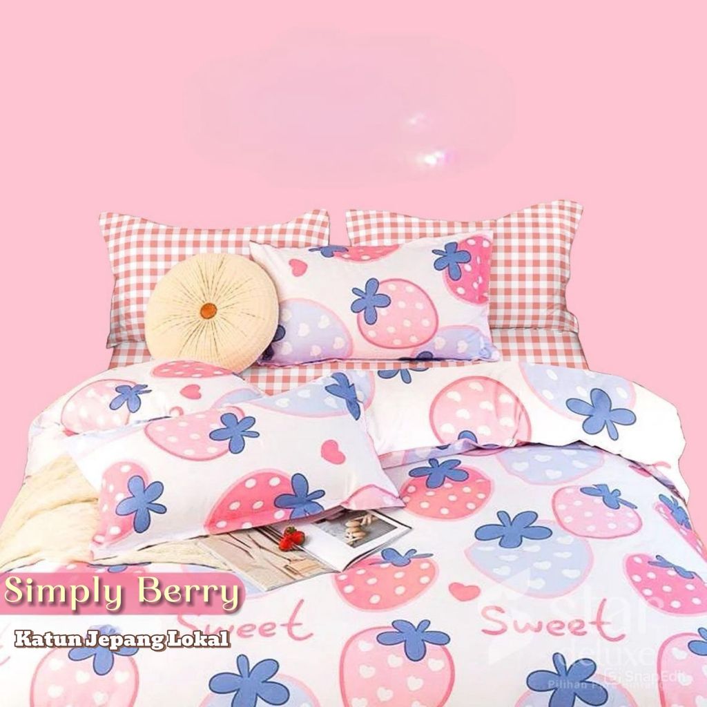 Kimsi Jaya Perkasa Kimsi Katun Jepang Lokal Motif Kartun 120x200