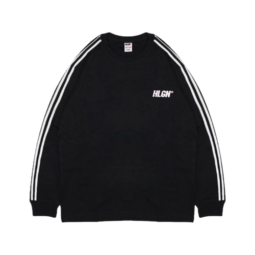 HOOLIGANS T-Shirt LS Linea Black