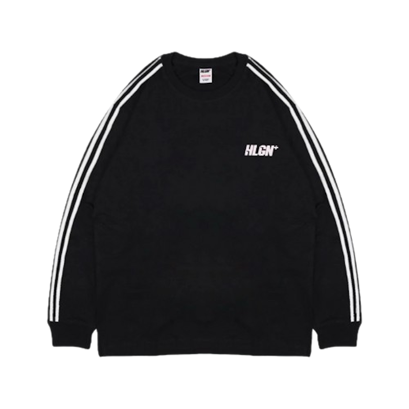HOOLIGANS T-Shirt LS Linea Black 1