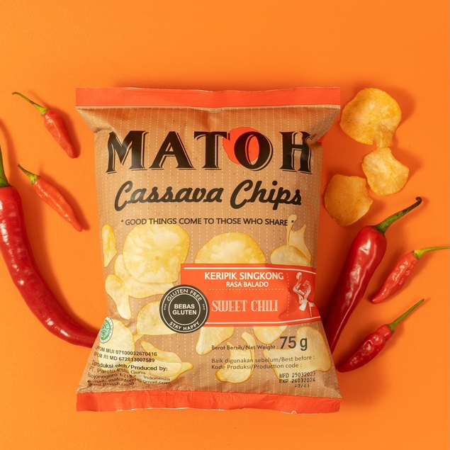 Pareto Estu Guna  Matoh Cassava Chips