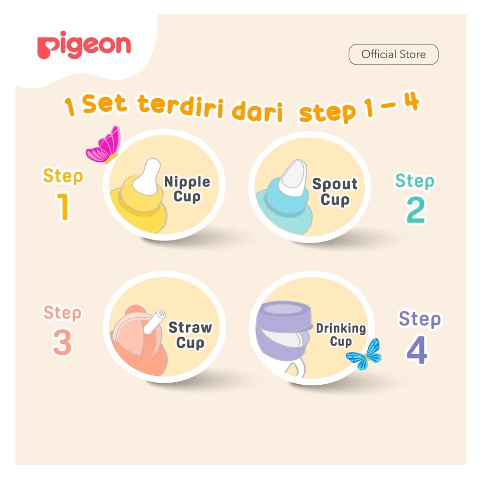Pigeon MagMag Drinking Cup All In One Set