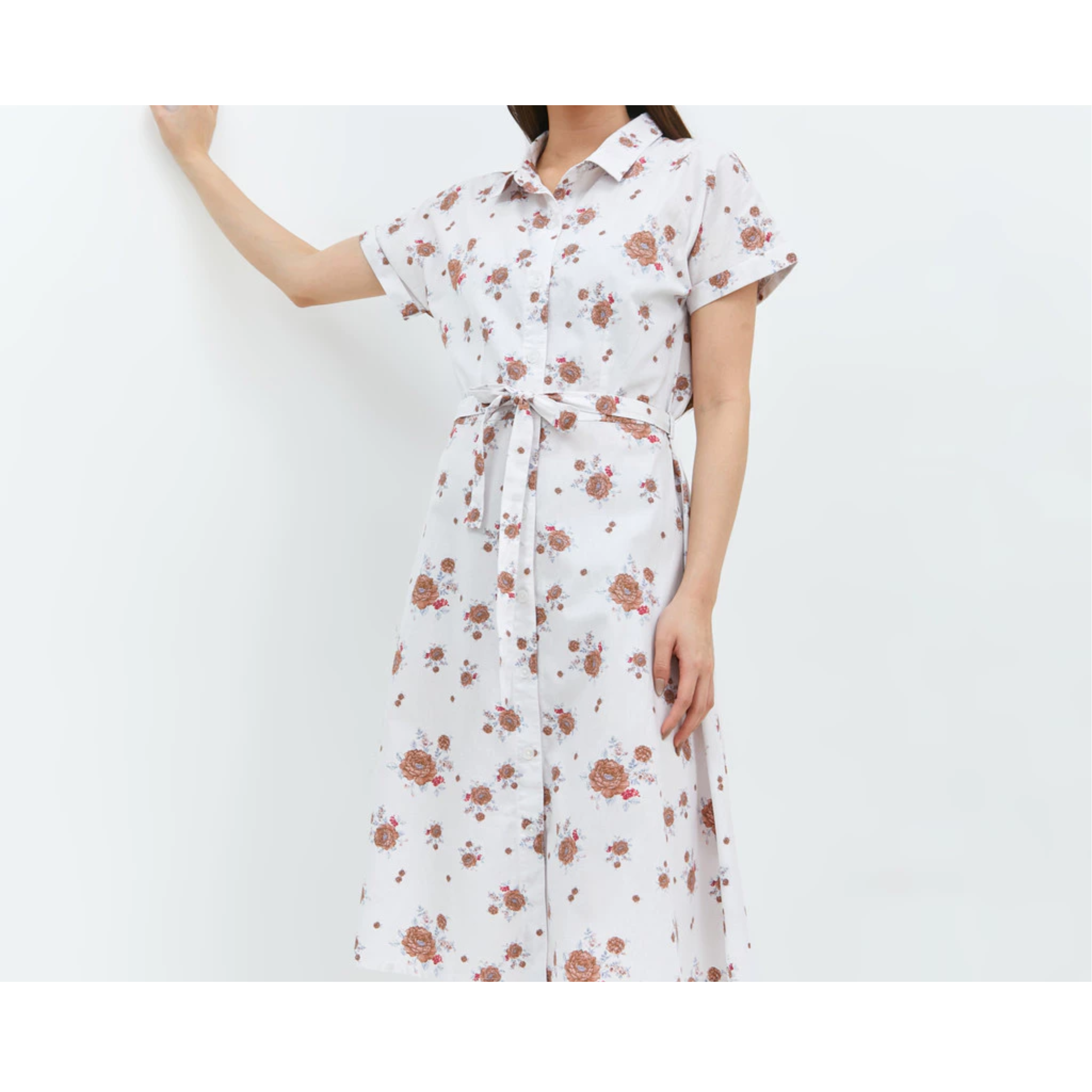 Anugrah Kreasi Busana  Geela Martha White Dress  G.43104