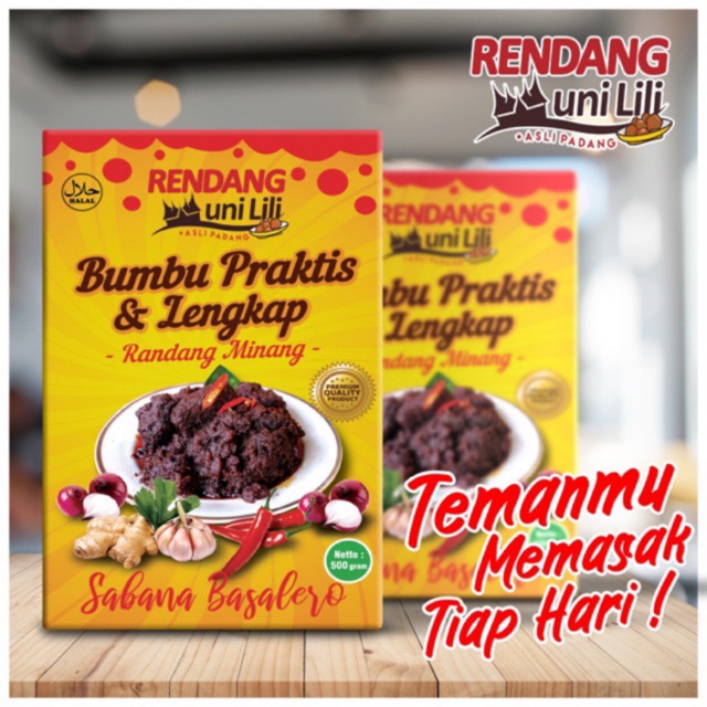 Lili Trisada Grup Rendang Uni Lili Bumbu Rendang Minang