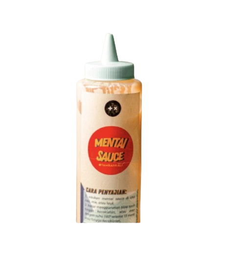 tambahkali Mentai Sauce Botol Tidak Pedas Single Tobiko