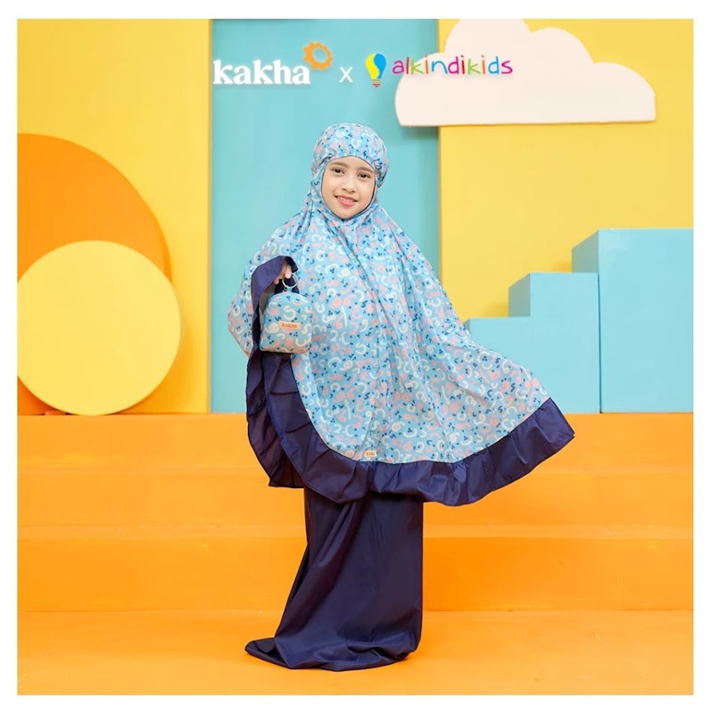 Kakha x Alkindikids Mukena Anak Hijaiyah Series 3