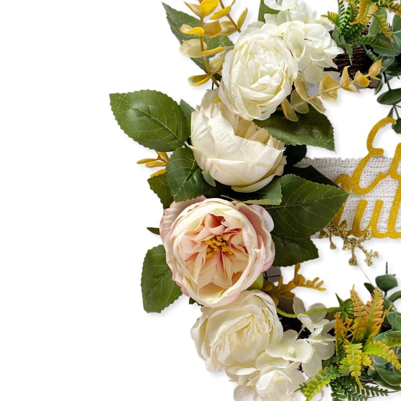 Wreath Bunga Eid Mubarak Dekorasi Lebaran 3
