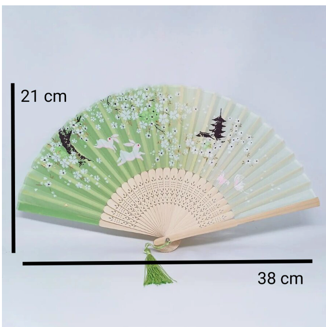  Kipas Tangan Gaya Jepang