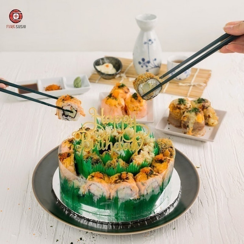 Fure Sushi Yuri Birthday Cake 2