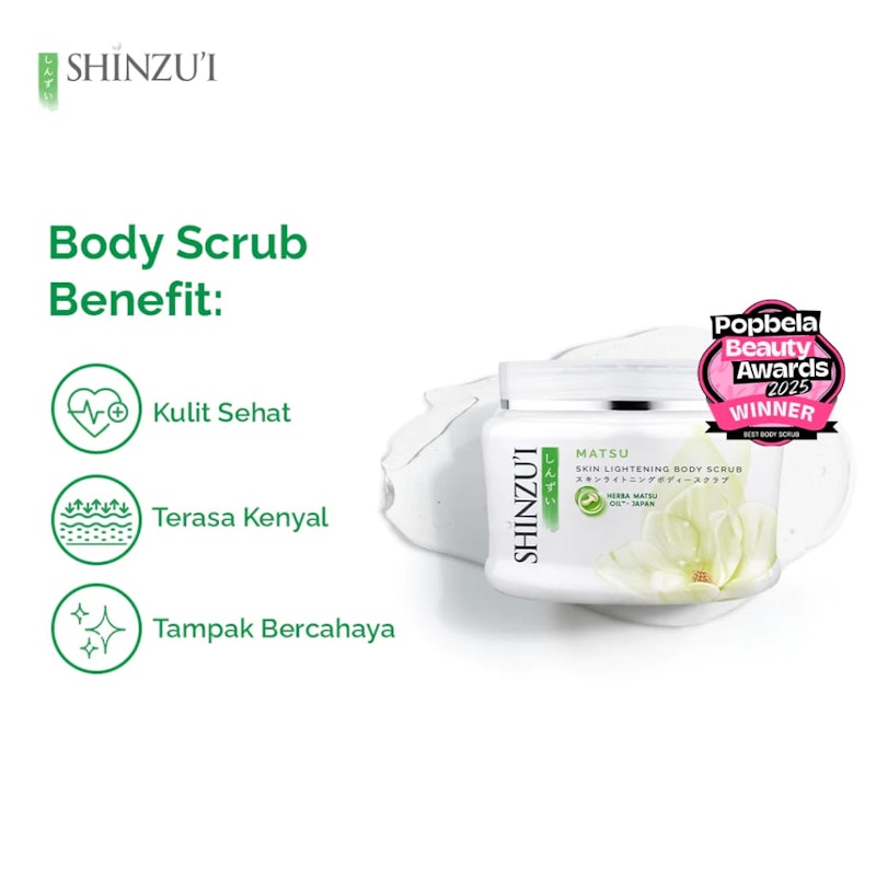 Shinzui Skin Lightening Body Scrub Matsu 3