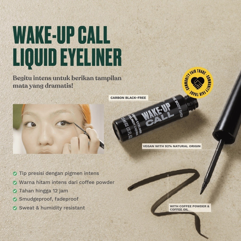 The Body Shop International Limited The Body Shop® Wake-up Call Liquid Eyeliner