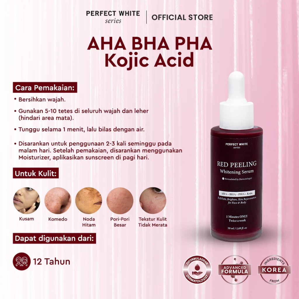 Perfect White Red Peeling Whitening Serum 5