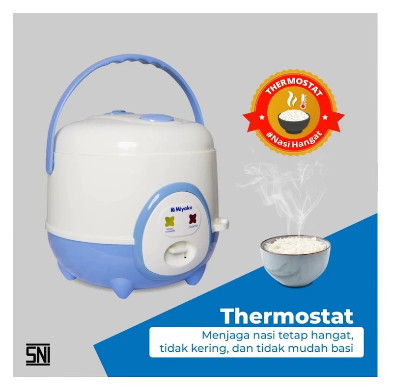 Miyako Rice Cooker Mini 0.6L 4